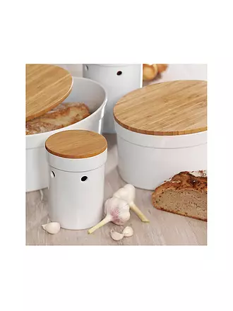 KELA | Tarro de ajos SALENA 12cm Cerámica Blanco |